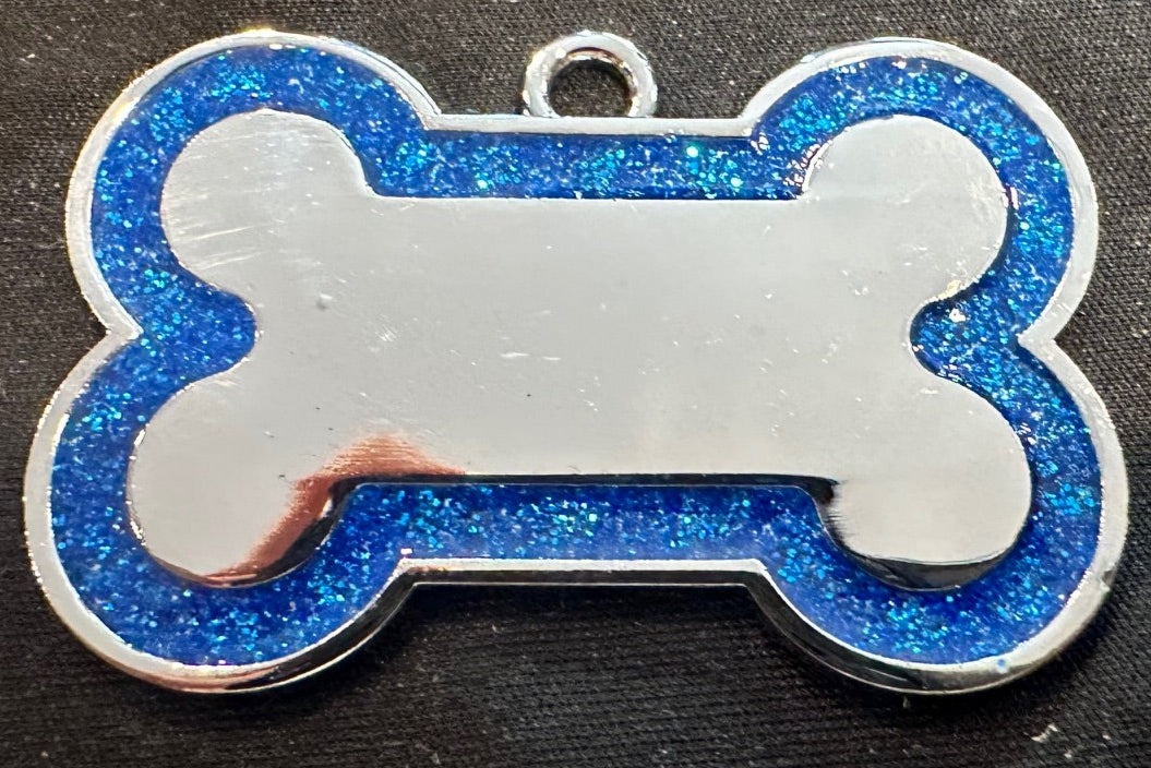 Shiny Dog Bone Keychain