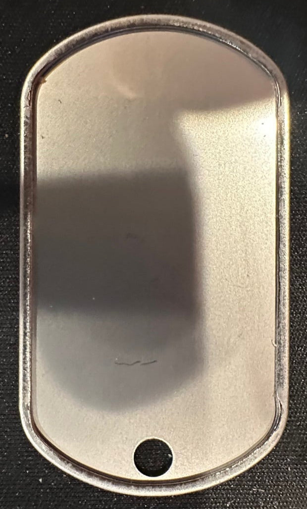 Aluminum Rectangle Dog Tag