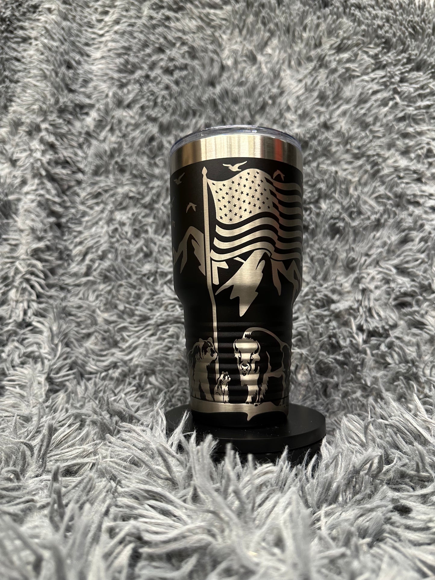 30 oz Tumbler - Bears, Eagles, Buffalo and America