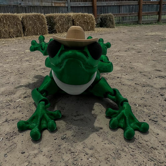 3D Cowboy Frog