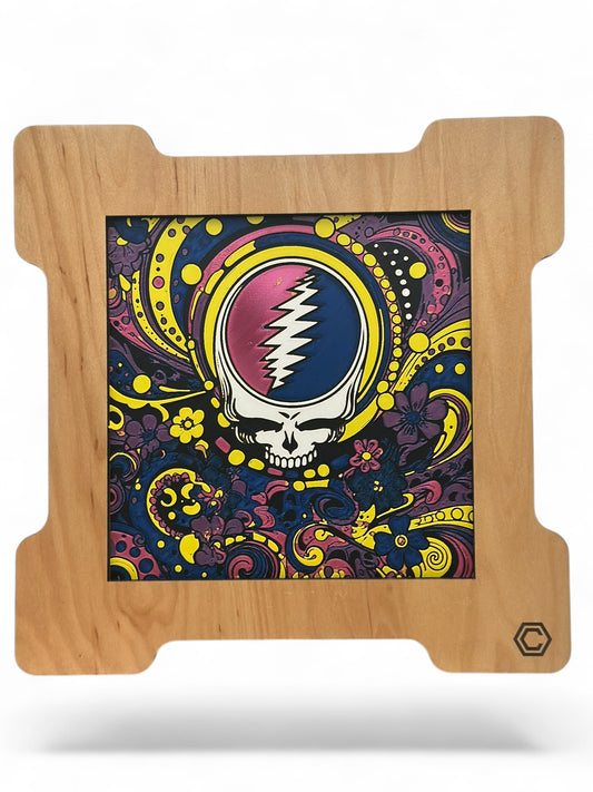 Grateful Art 3D artwork in wood frame