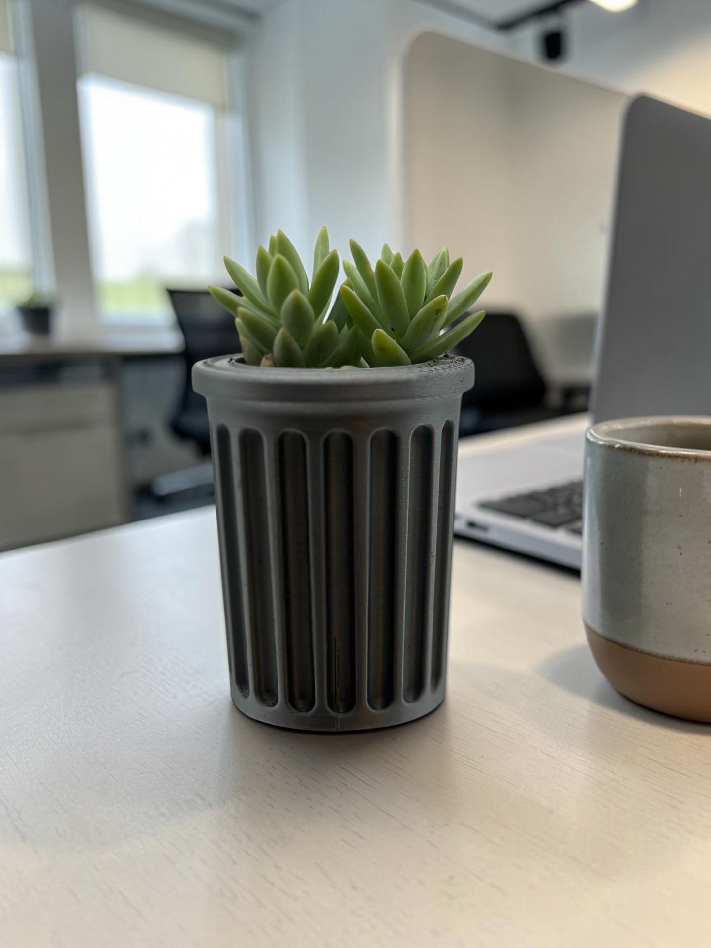Trash Can 2" Planter