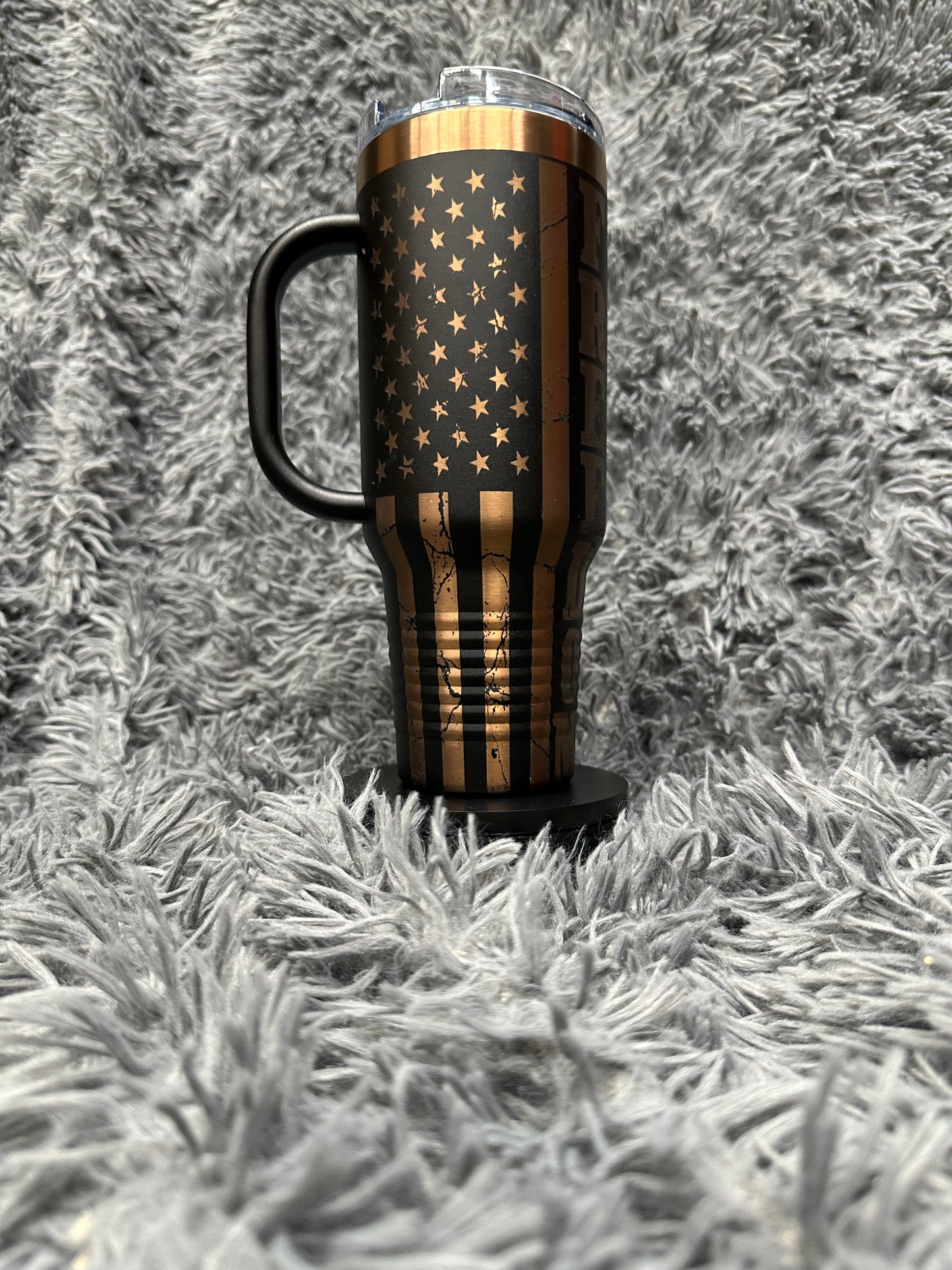 40 oz Stainless Tumbler Rose Gold - We the People Freedom