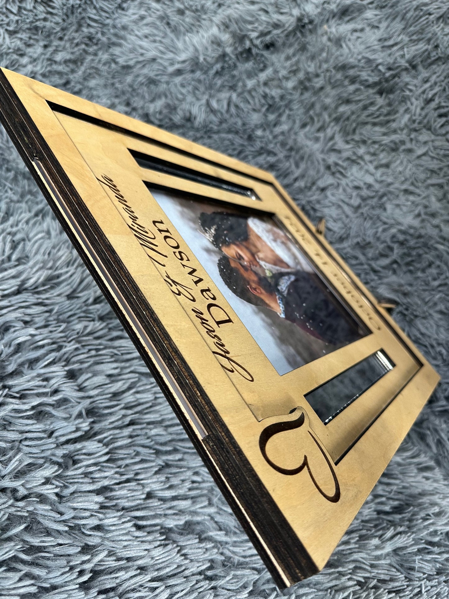 Wedding custom 8x10 wood frame