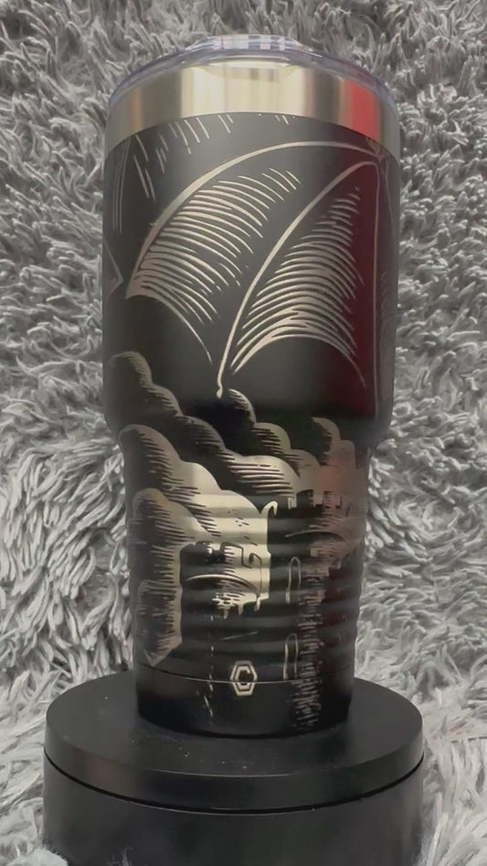 30 oz Tumbler - Dragon Castle