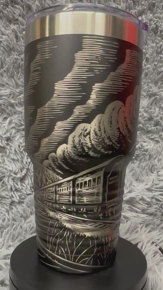 30 oz Tumbler - Train - Western Maryland
