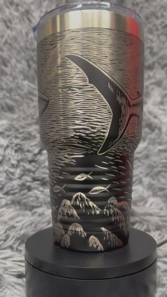 30 oz Tumbler - Sharks