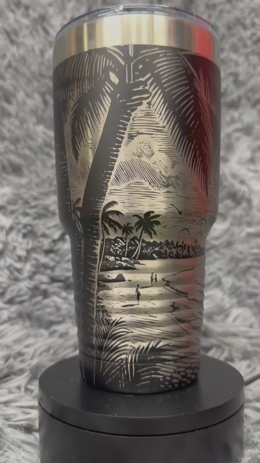30 oz Tumbler - Beach