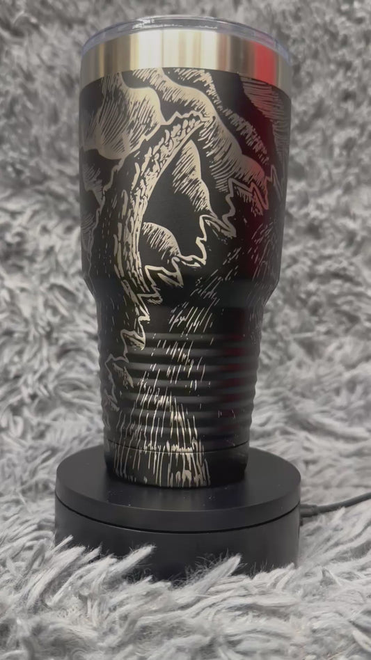 30 oz Tumbler - Godzilla