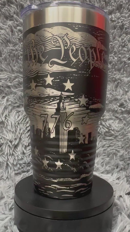 30 oz Tumbler - Statue of Liberty - We the People